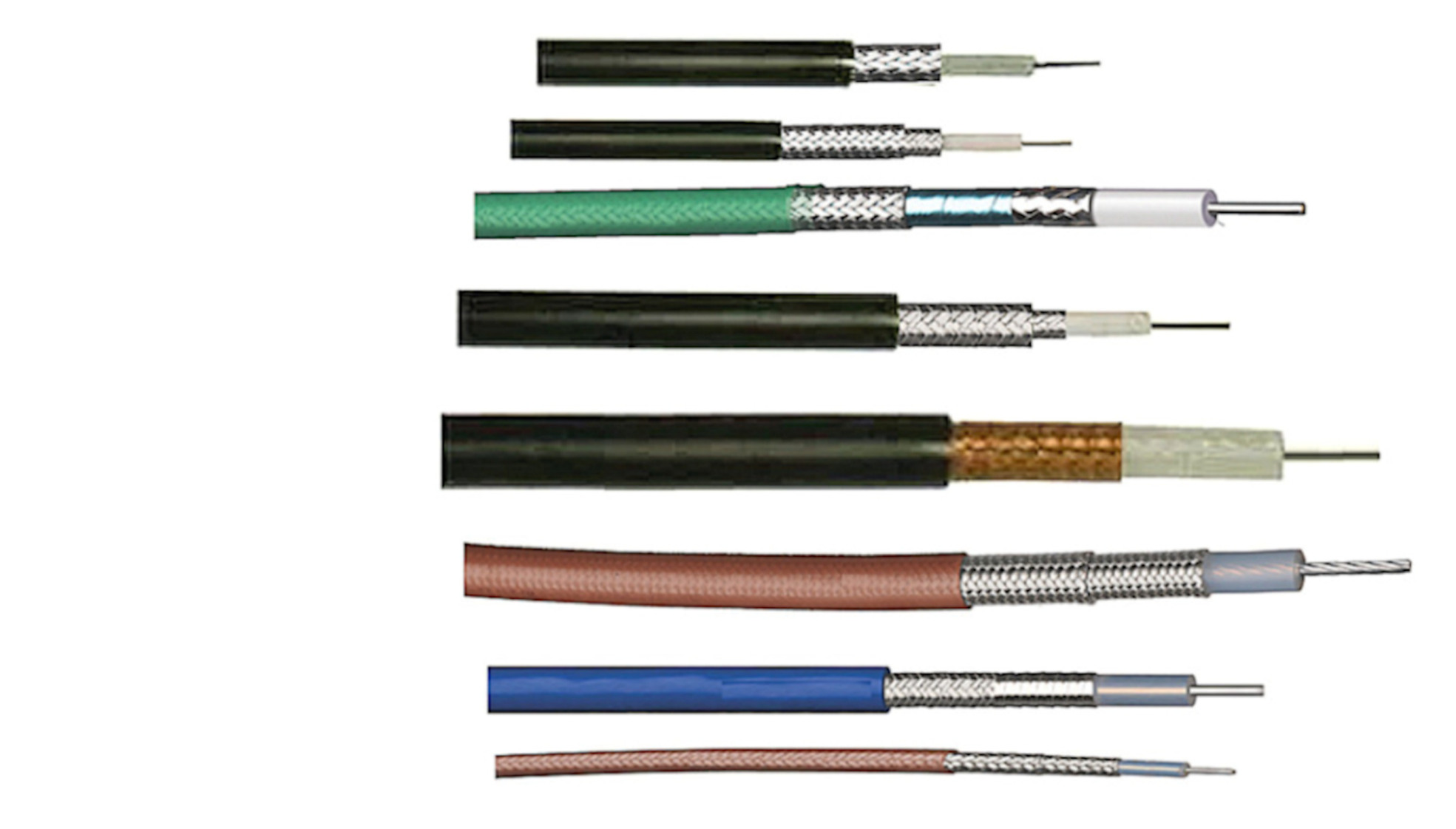 Coaxial Raw Cables in Reels  / Custom Lengths 